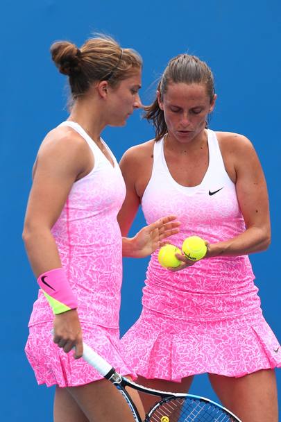 Sara Errani e Roberta Vinci, buon esordio  nel doppio (Getty Images)